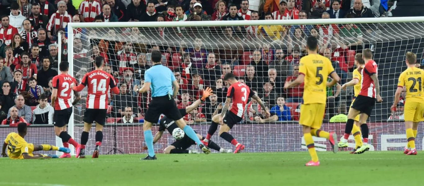 Κύπελλο Ισπανίας: Η νύχτα του Αγ. Βαρθολομαίου - Έξω και η Μπαρτσελόνα (1-0) από την Αθλέτικ Μπιλμπάο